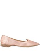 Antonio Barbato Pointed Ballerina Shoes - Pink