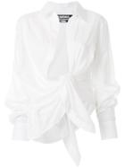 Jacquemus Wrap Front Shirt - White