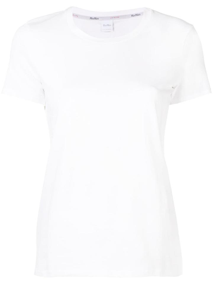 Max Mara Vagare Crew Neck T-shirt - White