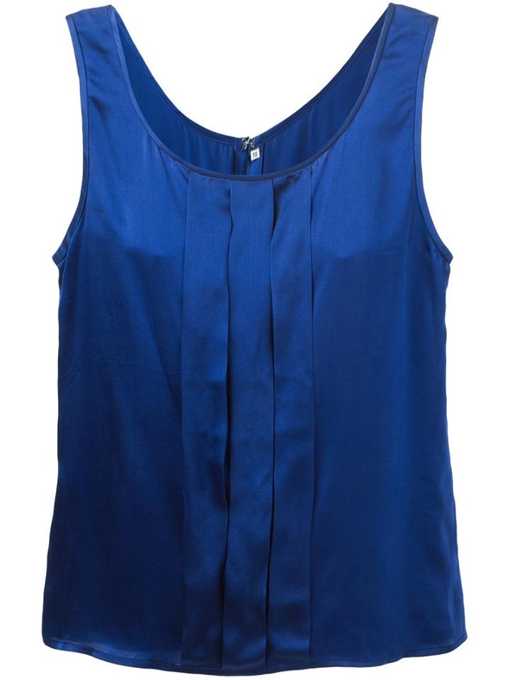 Jean Louis Scherrer Vintage Pleated Detail Top