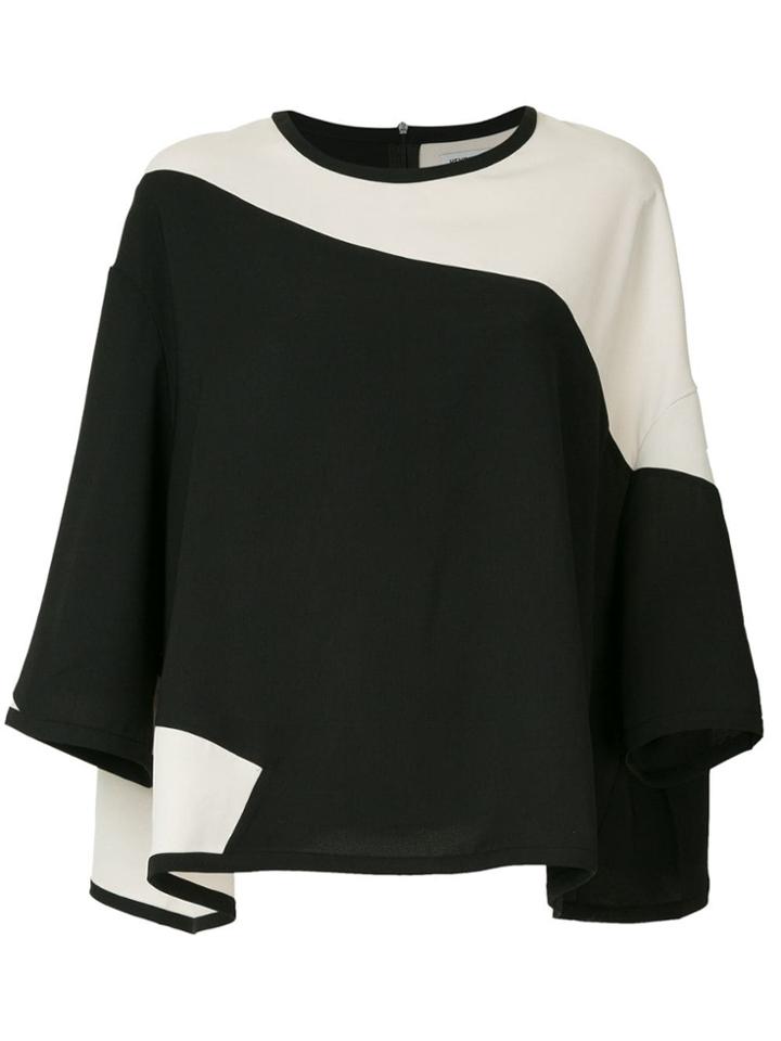 Henrik Vibskov Loose Colour-block Blouse - Black
