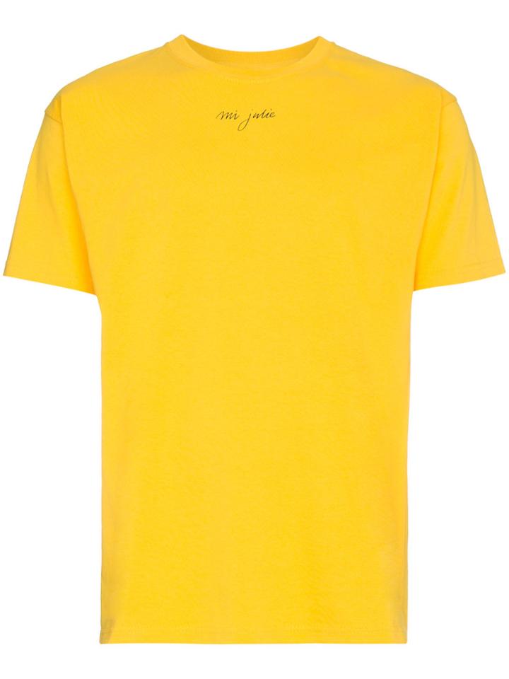 Just A T-shirt Mark Lebon 'julie' T-shirt - Yellow & Orange