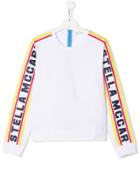 Stella Mccartney Kids Teen Logo Print Sweatshirt - White