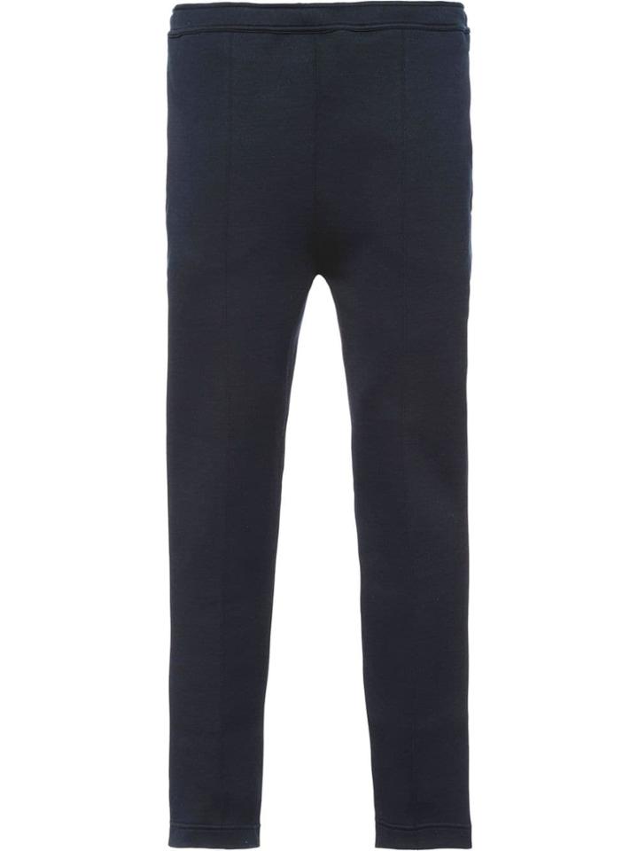 Prada Cropped Track Pants - Blue