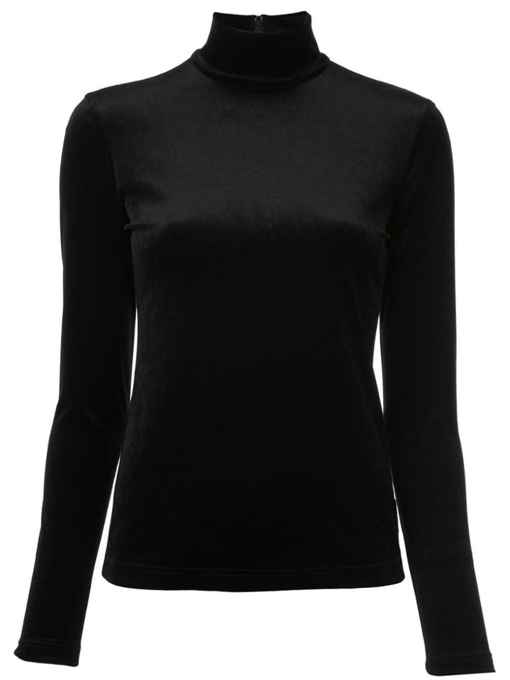 Akris Punto Turtleneck Blouse - Black