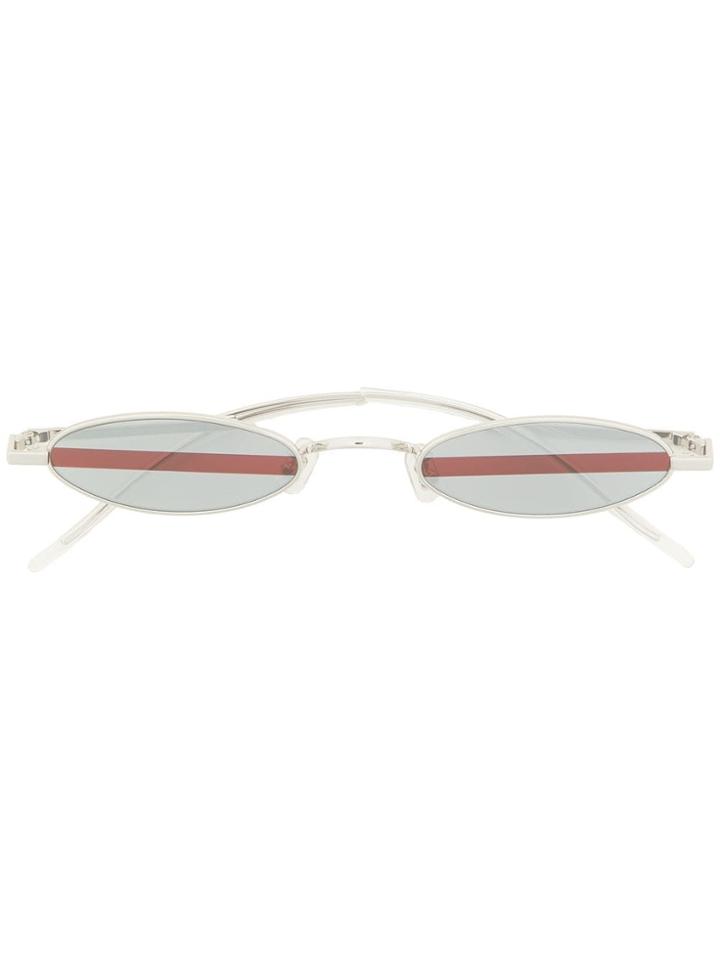 Gentle Monster Vector 02 Sunglasses - Silver