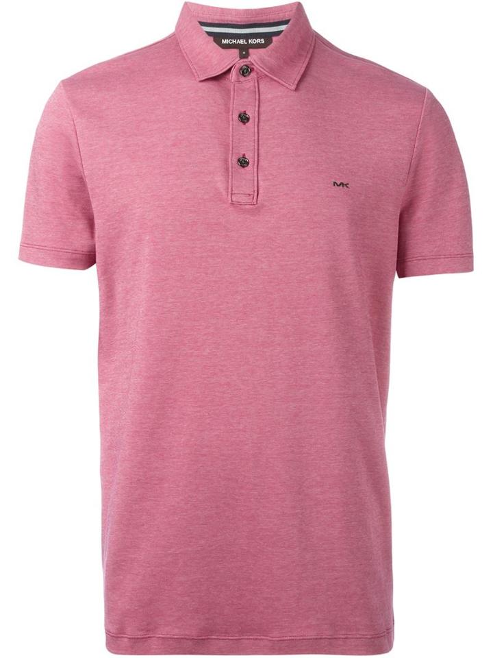Michael Kors Short Sleeve Polo Shirt