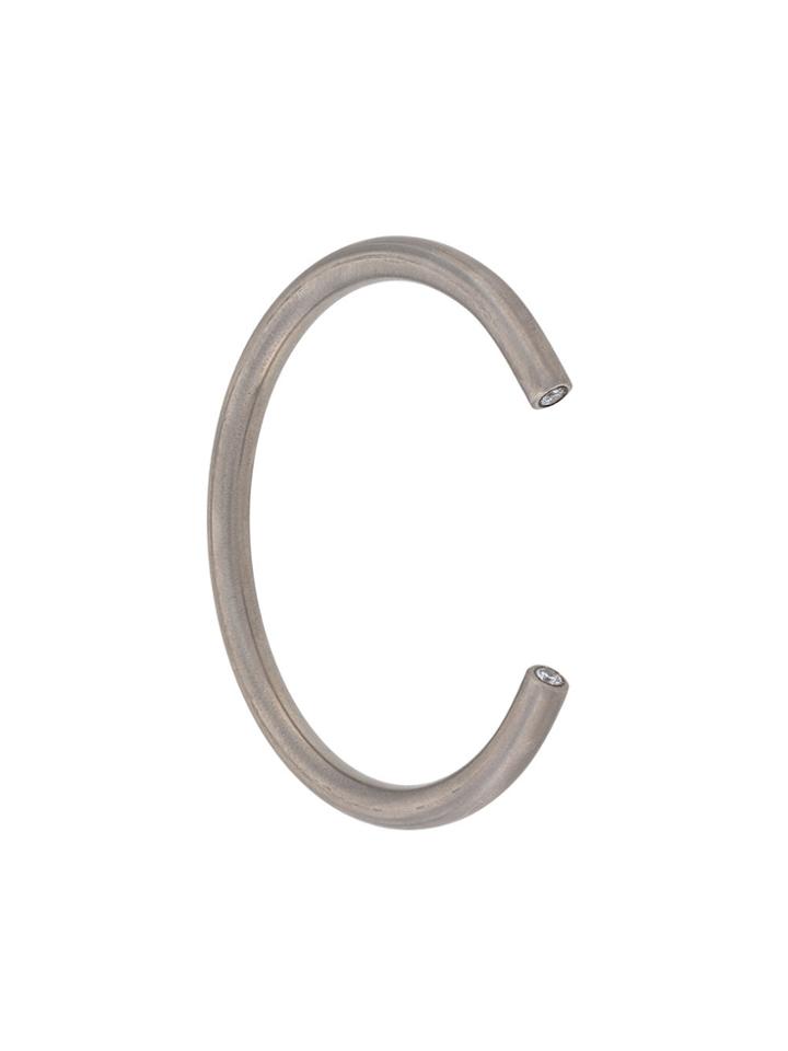 Eye M By Ileana Makri Pipe Cuff - Metallic