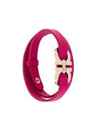 Gancini Bracelet, Women's, Pink/purple, Salvatore Ferragamo
