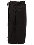 Craig Green Wide Leg Layered Trousers - Black