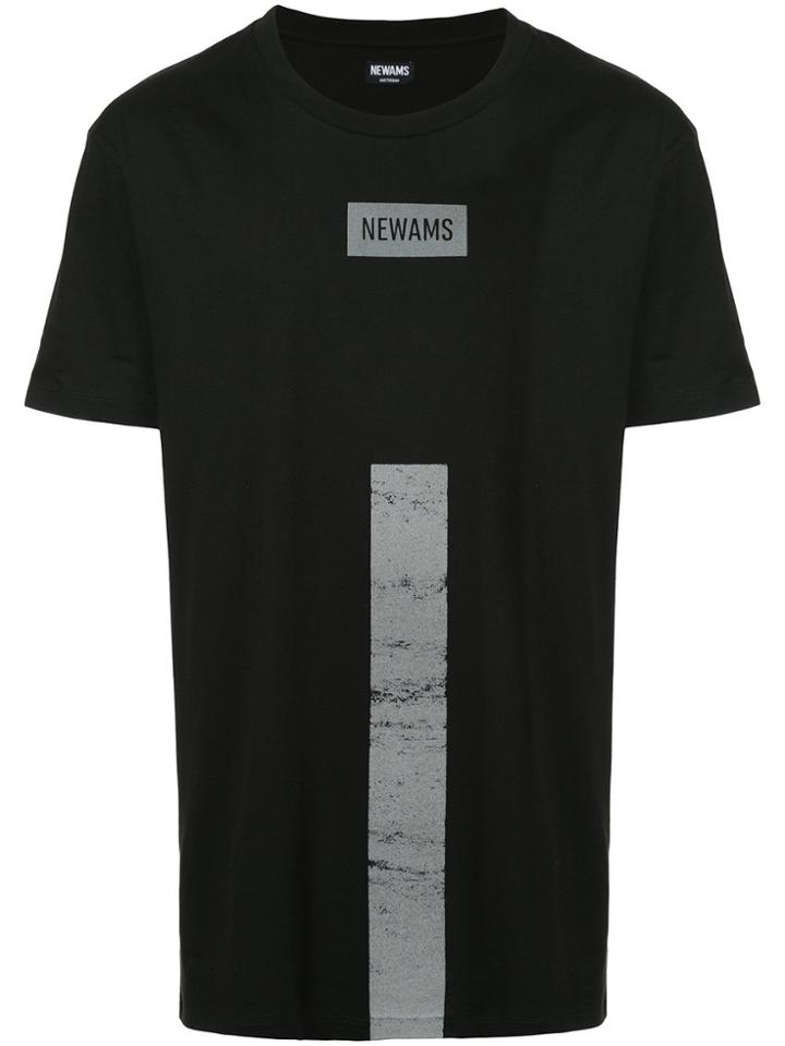 Newams Short Sleeved Logo T-shirt - Black