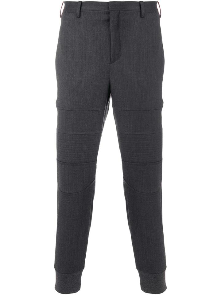 Neil Barrett Slim Tapered Trousers - Grey