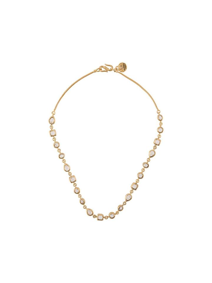 Goossens Mini Cabochons Necklace - Gold