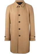 Hevo Notched Lapel Coat, Men's, Size: 52, Nude/neutrals, Virgin Wool/polyamide/viscose