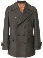Gabriele Pasini Double Breasted Coat - Brown