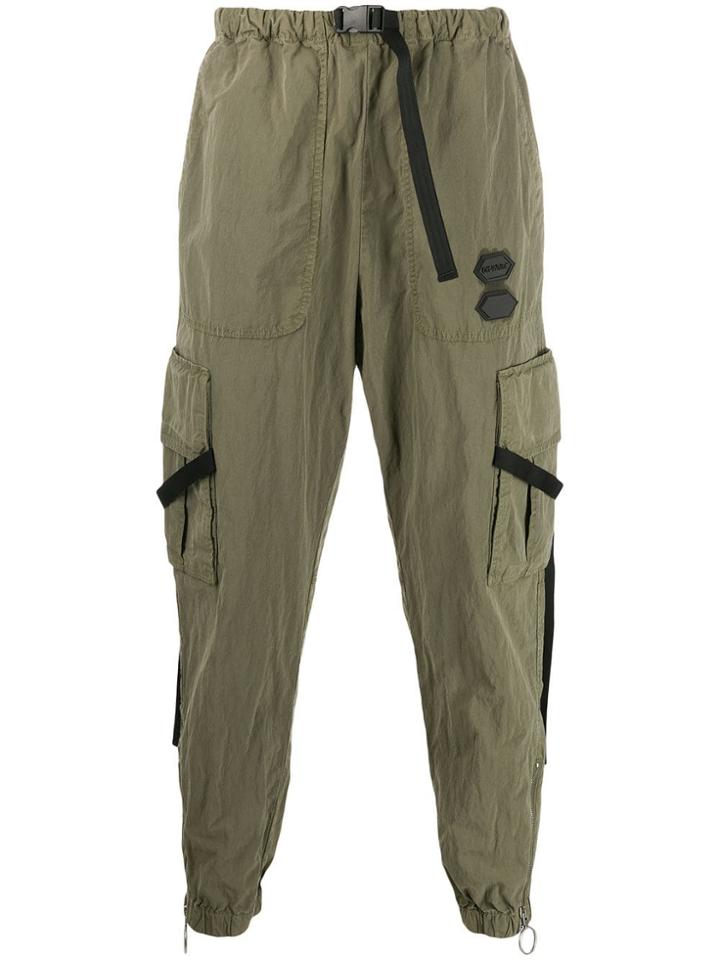 Off-white Tapered Trousers - Green