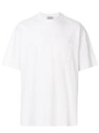 Maison Kitsuné Oversized Chest-pocket T-shirt - White