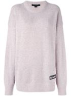 Alexander Wang Tender Jumper, Women's, Size: Xs, Pink/purple, Nylon/spandex/elastane/wool/alpaca