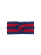 Gucci Wool Web Headband - Blue