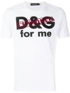 Dolce & Gabbana Censored T-shirt - White