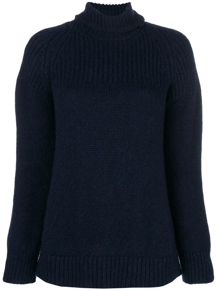Dondup Turtle Neck Jumper - Blue