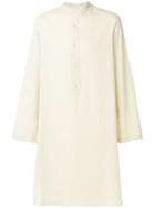 Qasimi Mid-length Tunic Shirt - Neutrals