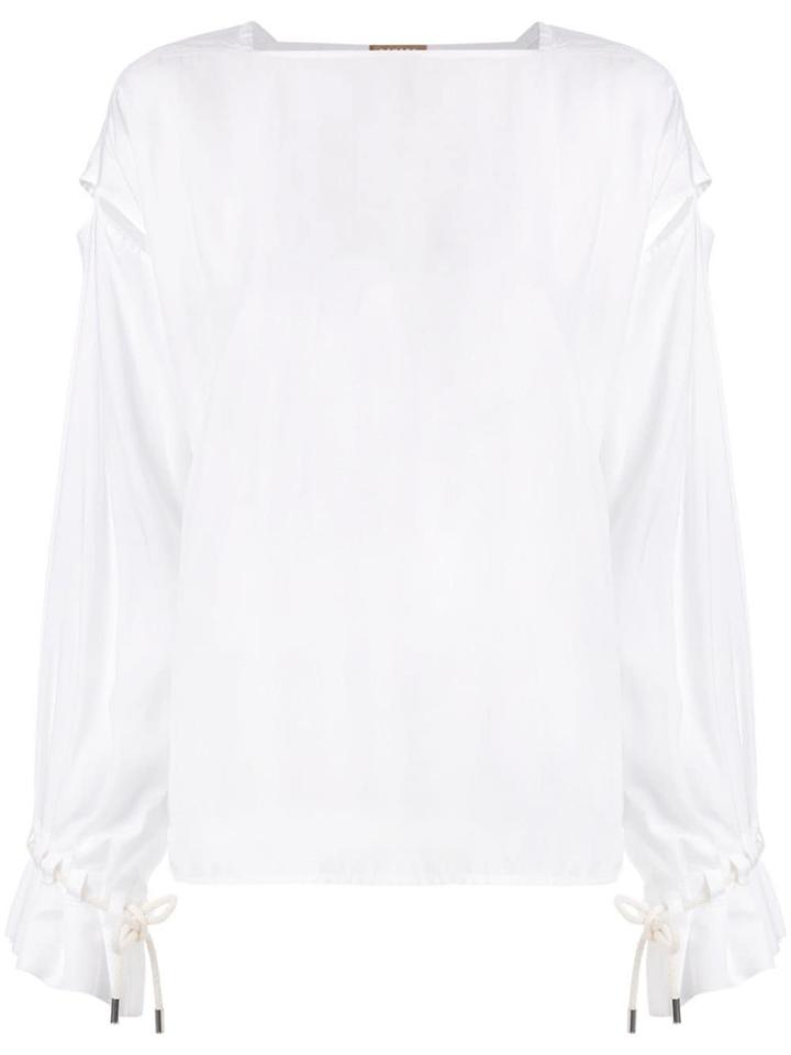 Nehera Baka Fluid Modal Twill Blouse - White