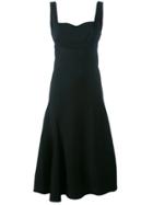 Victoria Beckham Flared Dress - Black