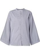Maison Rabih Kayrouz Wide Sleeve Striped Shirt