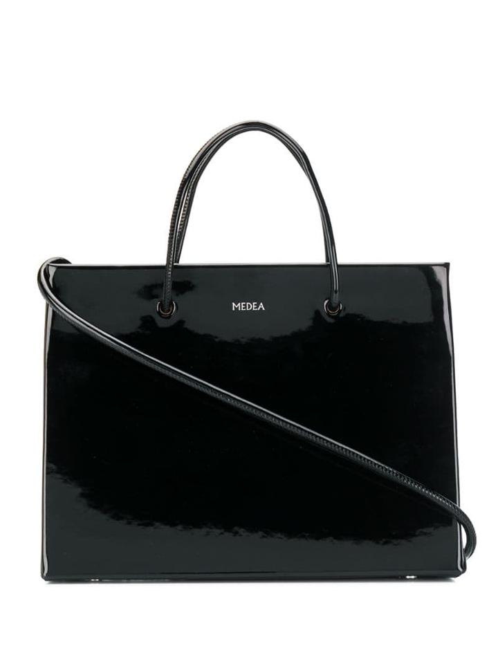 Medea Patent Mini Bag - Black