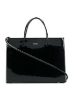 Medea Patent Mini Bag - Black