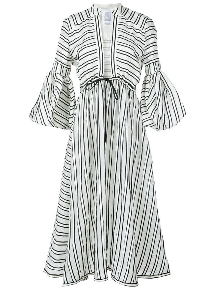 Rosie Assoulin Lantern Sleeve Dress - White