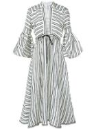 Rosie Assoulin Lantern Sleeve Dress - White