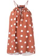 Andrea Marques Polka Dot Blouse - Unavailable
