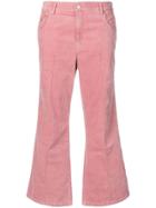 Isabel Marant Étoile Anyree Velvet Trousers - Pink