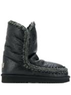 Mou Eskimo Trim Boots - Black