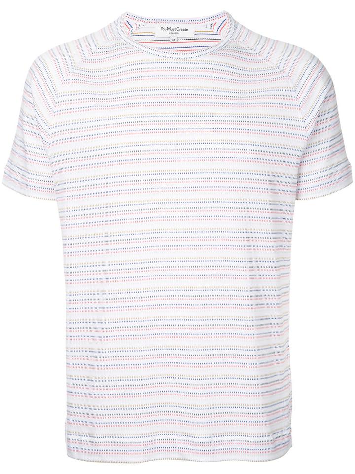 Ymc - 'tele' Printed T-shirt - Men - Cotton - L, Cotton