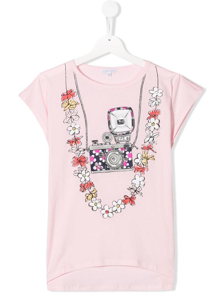 Little Marc Jacobs Teen Graphic Print T-shirt - Pink