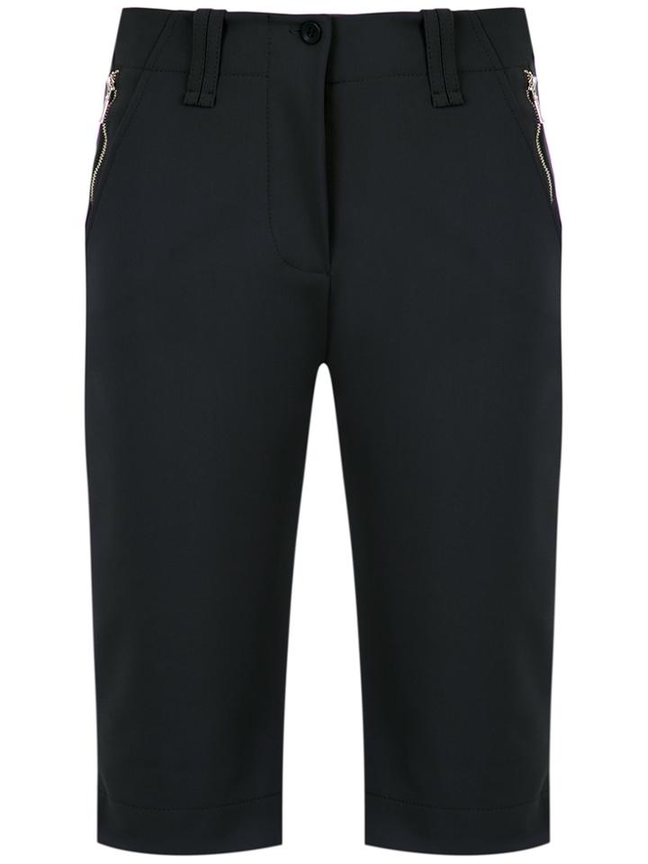 Gloria Coelho Slim Bermuda Shorts - Black