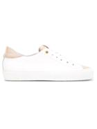 Eleventy Contrasting Lace-up Sneakers