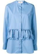 Ports 1961 Strappy Design Shirt - Blue