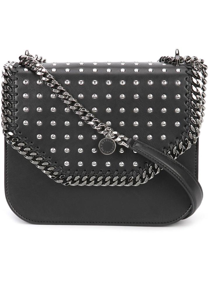 Stella Mccartney Studded Falabella Box Bag - Black