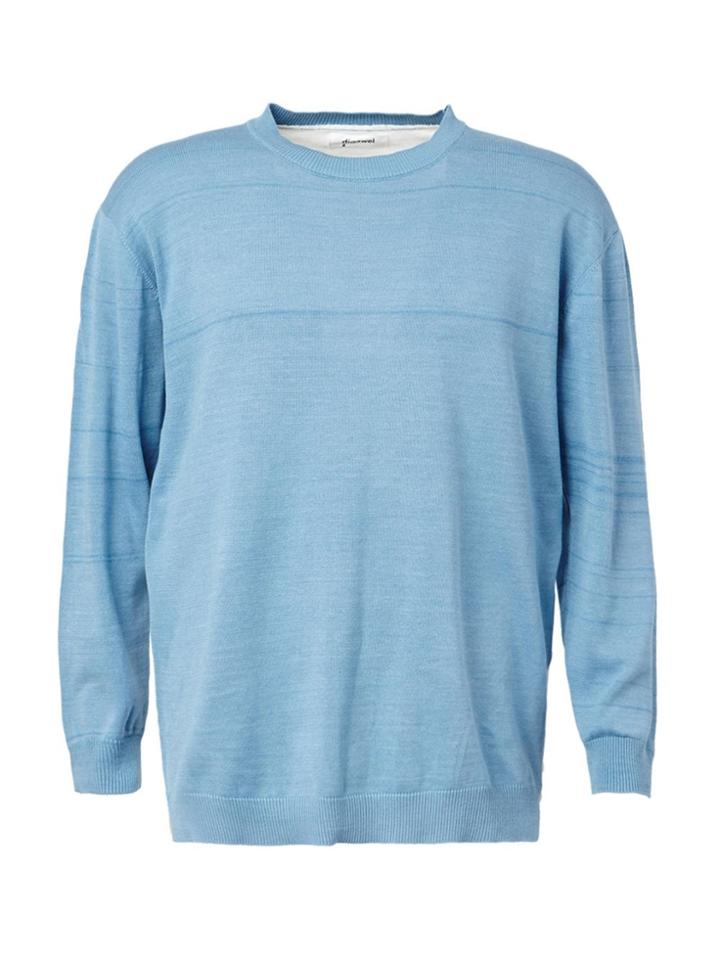 Digawel Two-tone Jumper - Blue