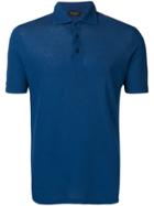 Dell'oglio Slim-fit Polo Shirt - Blue
