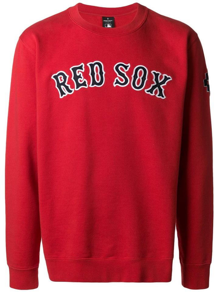 Marcelo Burlon County Of Milan Red Sox Slogan Sweatshirt