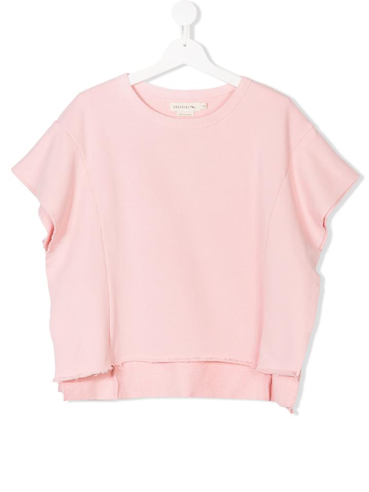 Andorine Teen Short Sleeve T-shirt - Pink & Purple
