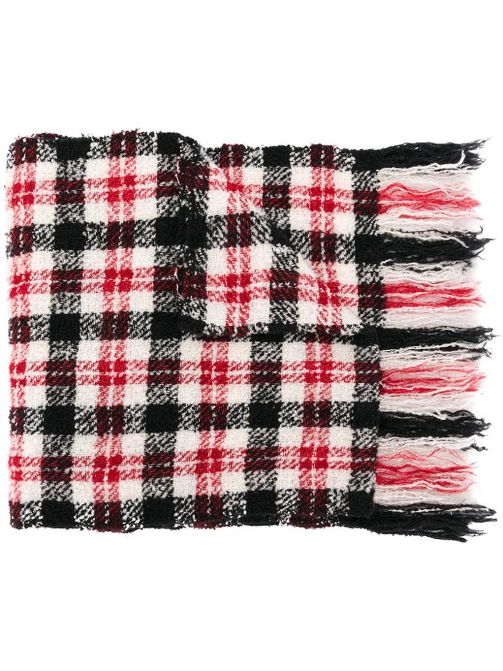 Faliero Sarti Checked Scarf - Multicolour