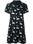 Markus Lupfer Swan Princess Print 'nela' Dress
