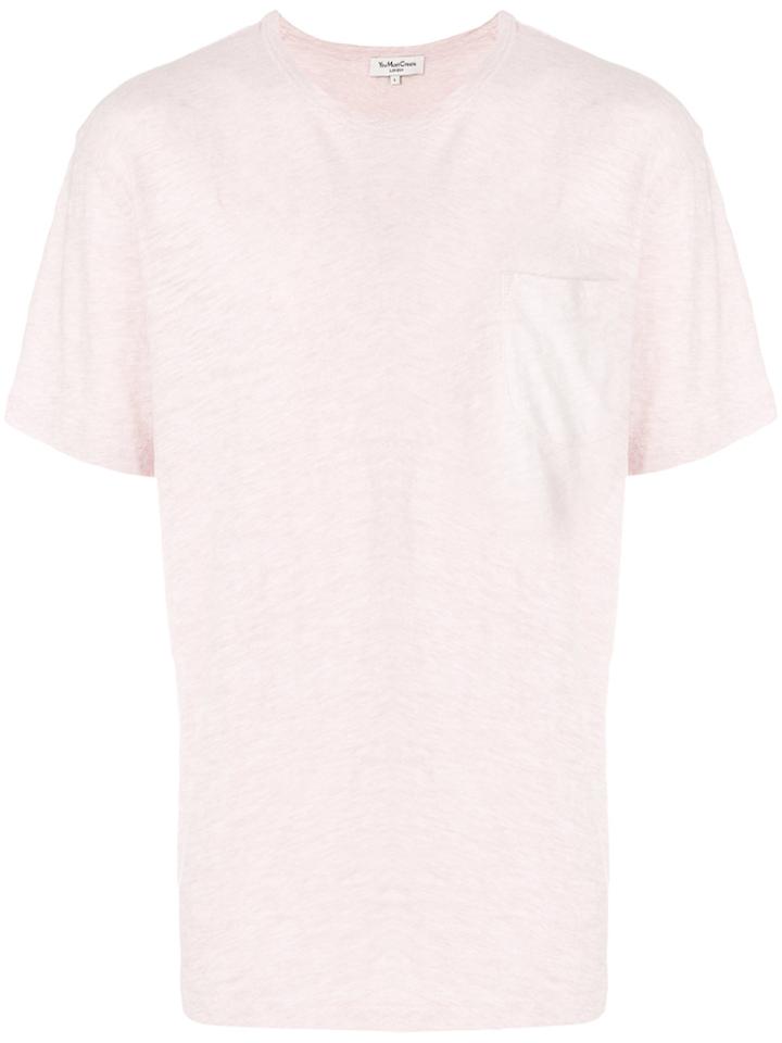 Ymc Front Pocket Style T-shirt - Pink & Purple