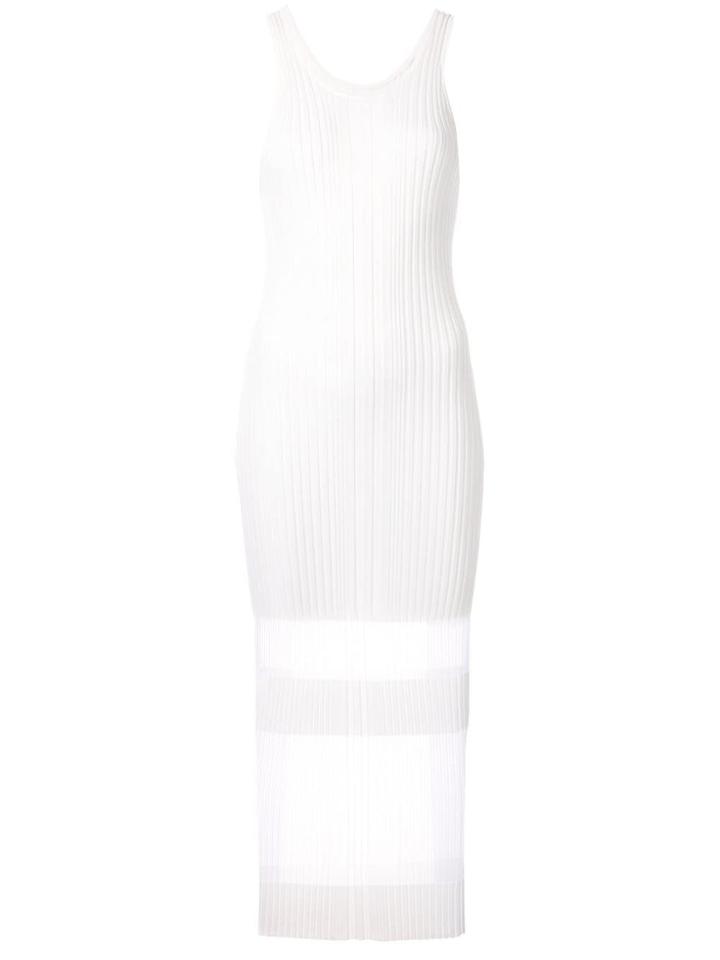 Dion Lee Opacity Tank Dress - White